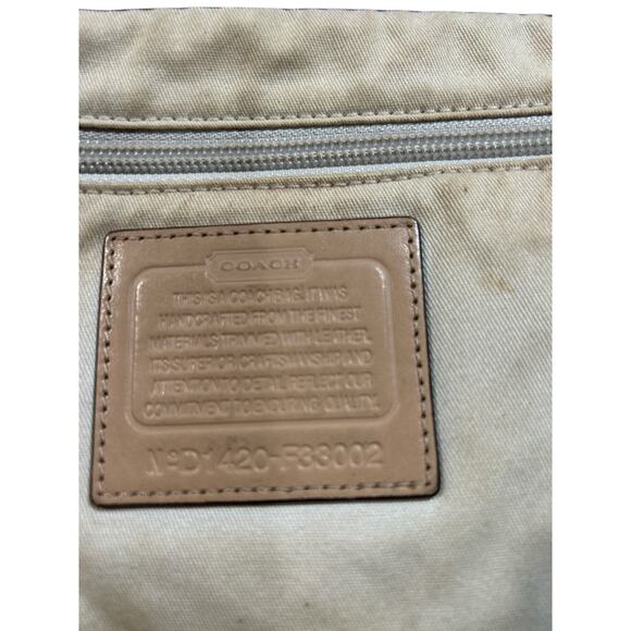Coach Signature Canvas Medium City Tote Bag - Picture 7 of 7